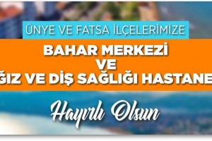 Ordu’ya Büyük Sağlık Yatırımı Müjdesi